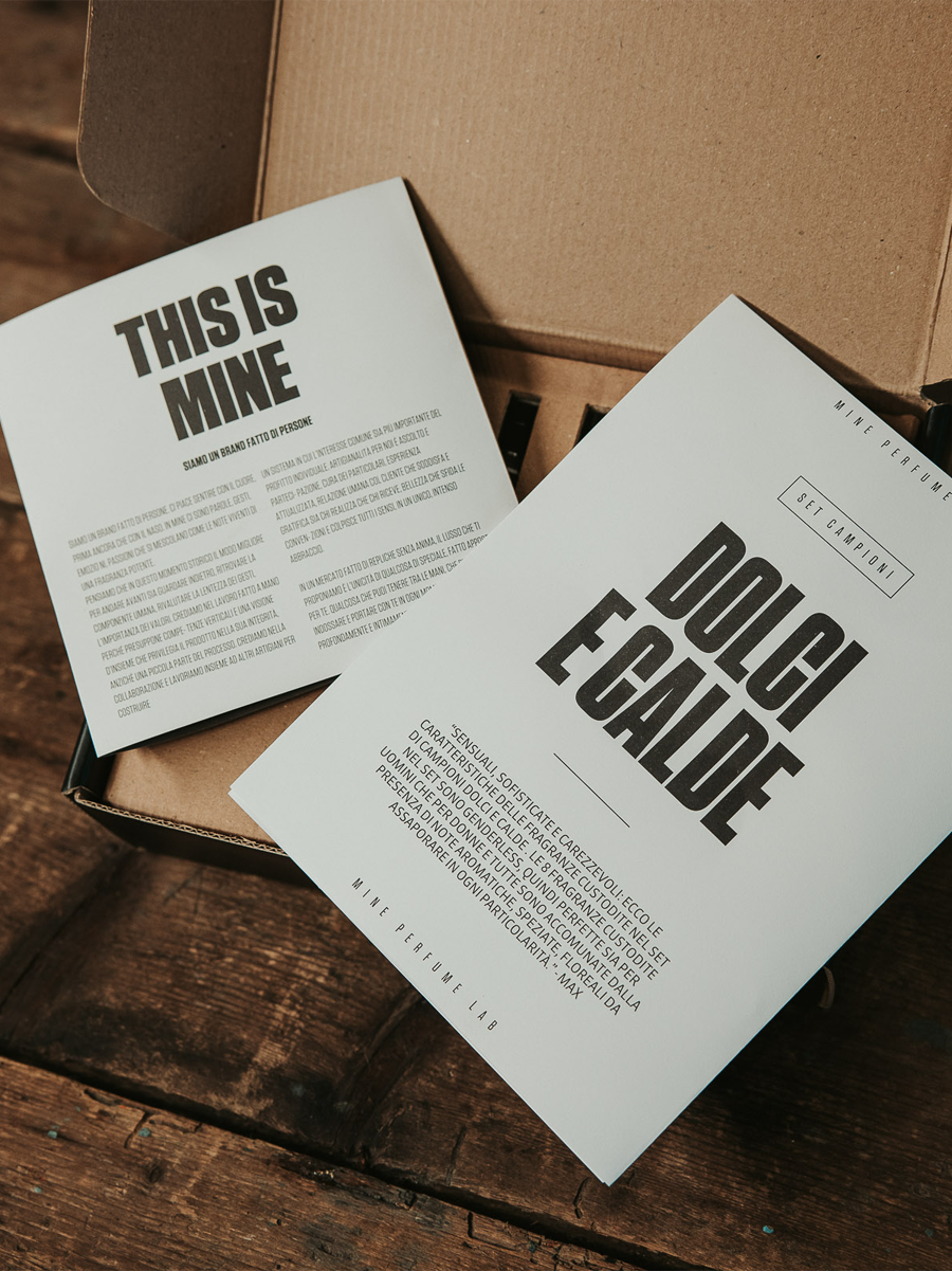 Sample set Sweet and Warm