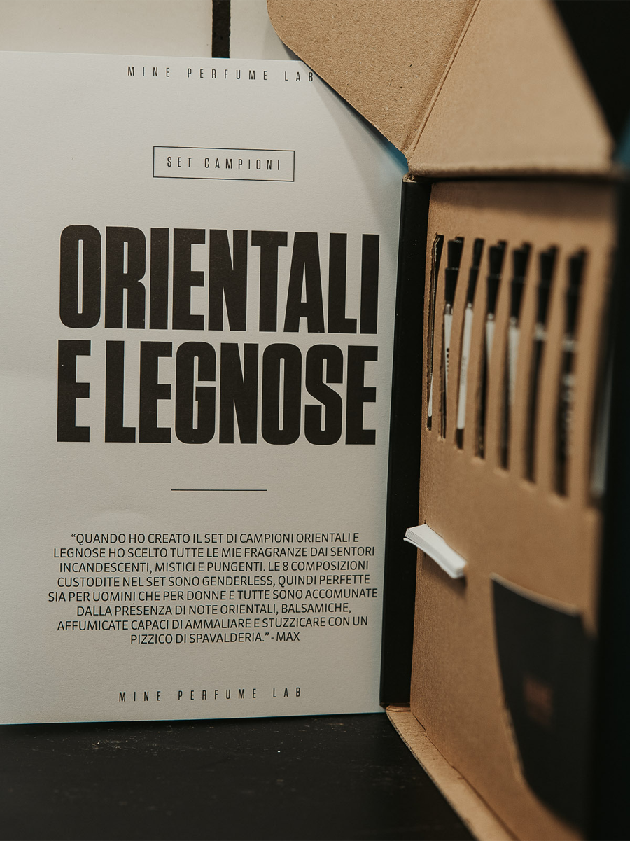 Sample set Oriental and woody