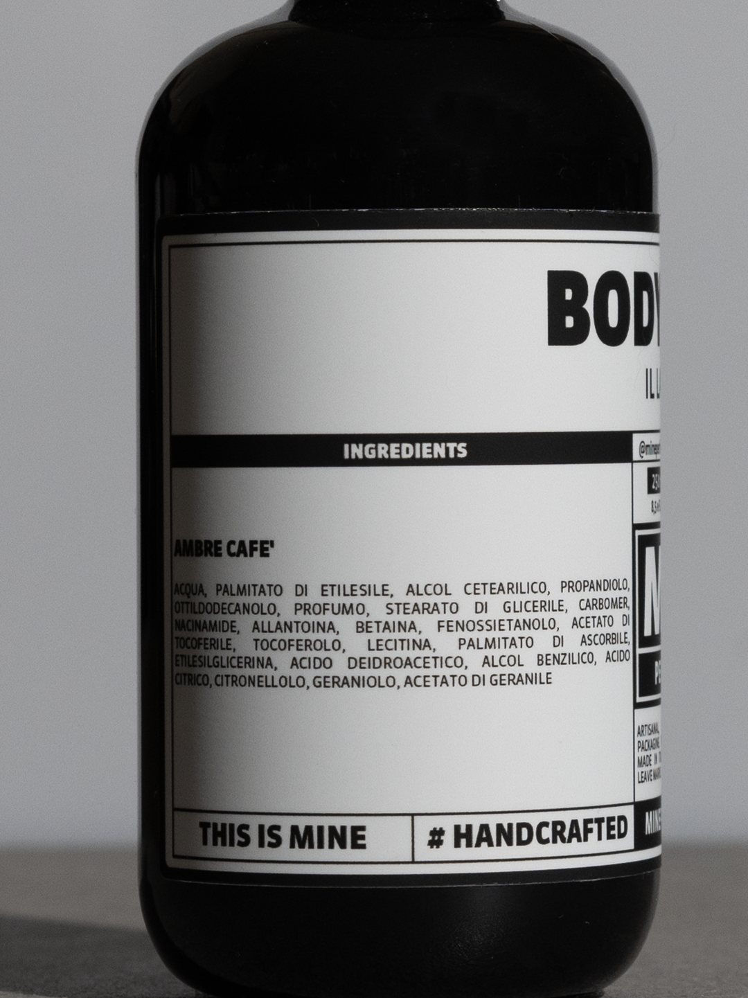 AMBRE CAFE' BODY LOTION