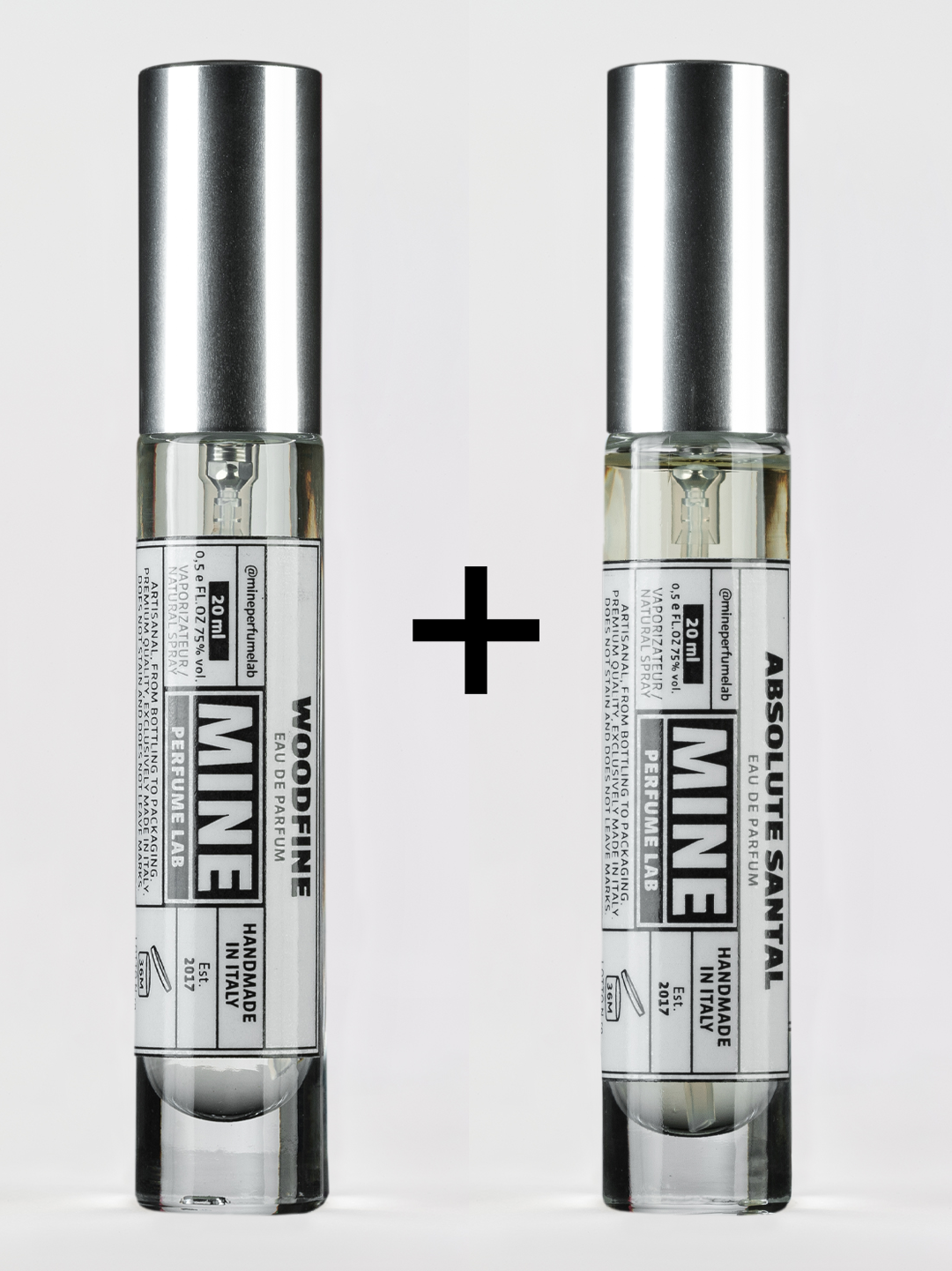 ABSOLUTE SANTAL + WOODFINE 20ml + 20ml