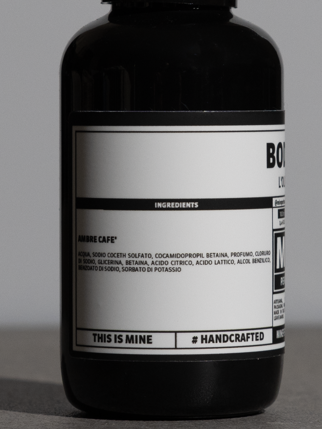 AMBRE CAFE’ BODY OIL