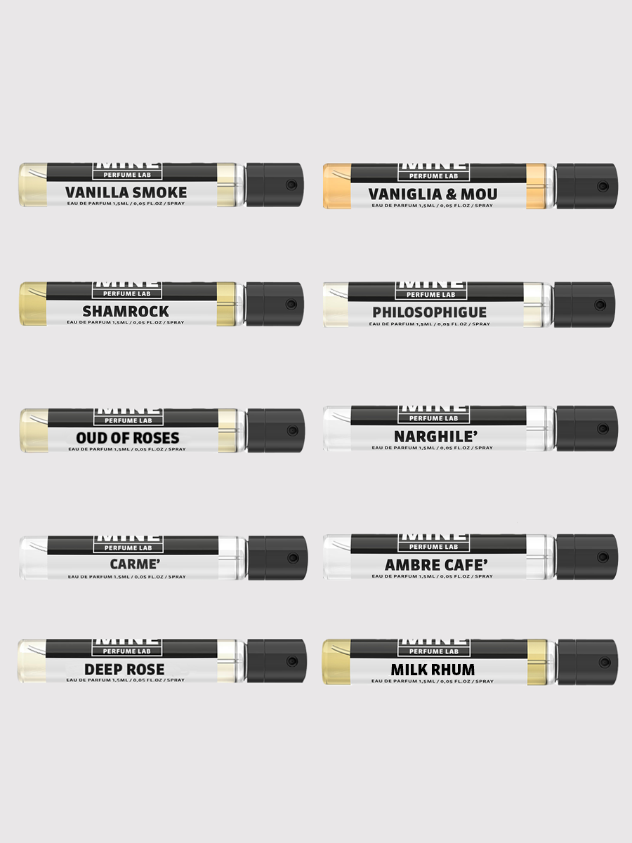 Sweet and Warm Sample Set 10x2ml + 20% de réduction sur votre premier parfum