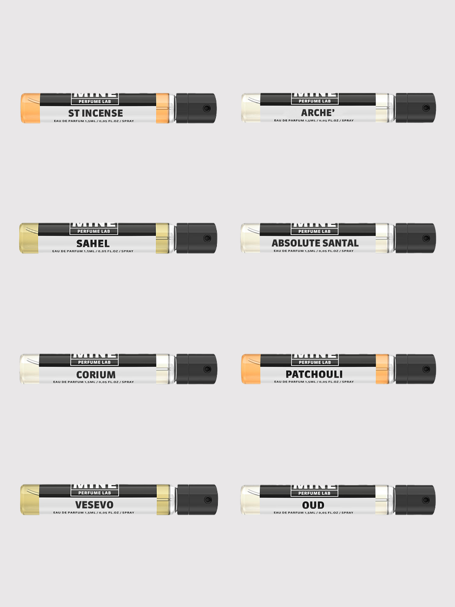 Set campioni orientali e legnose 2ml