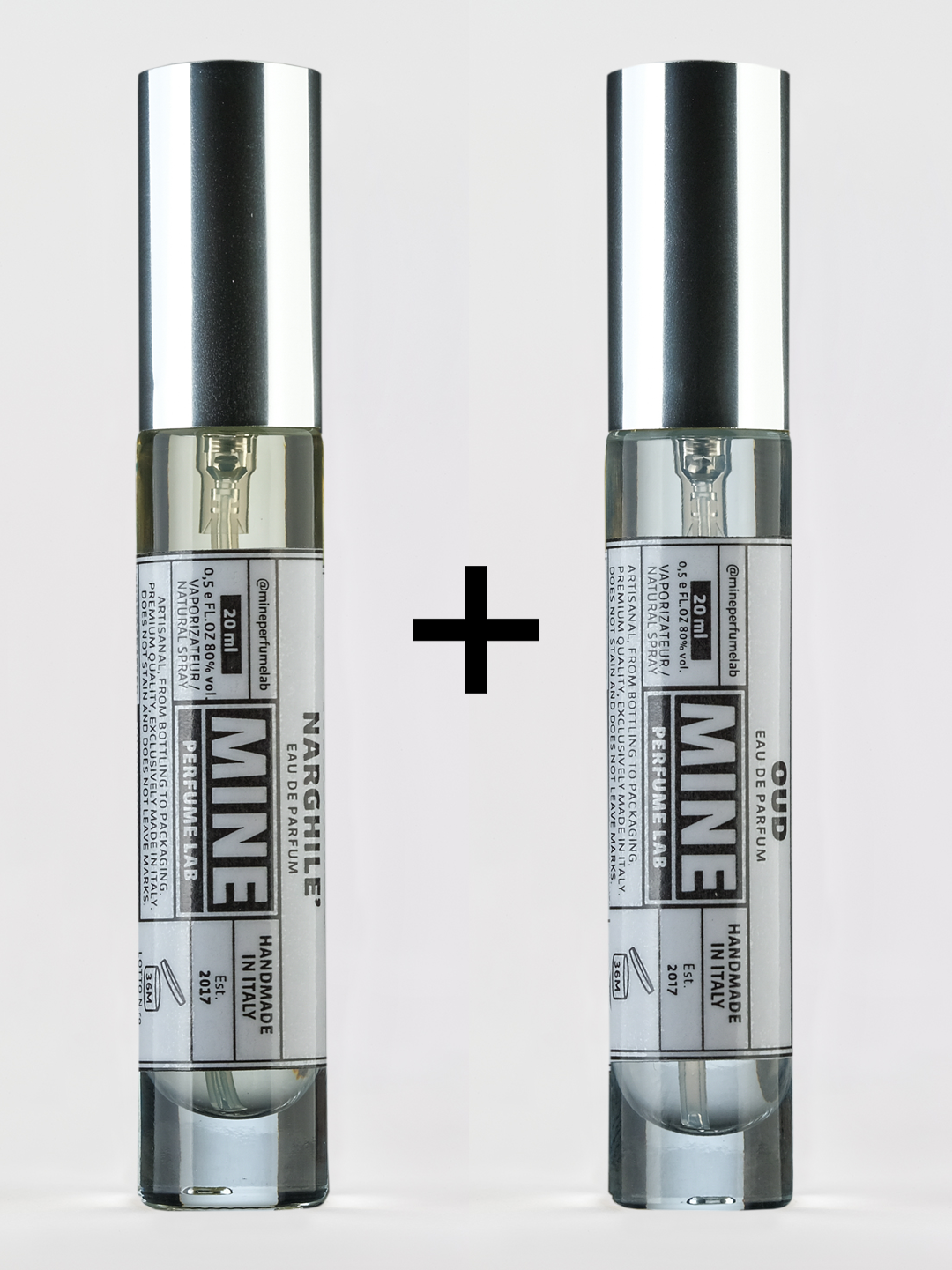 OUD + NARGHILE' 20ml + 20ml